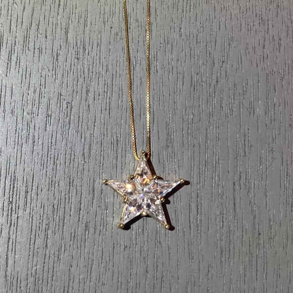 CZ star pendant - Picture 2 of 7